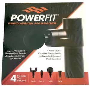 POWERFIT Percussion Massager Brand New Shrink Wrapped Soothes Aches and Pains